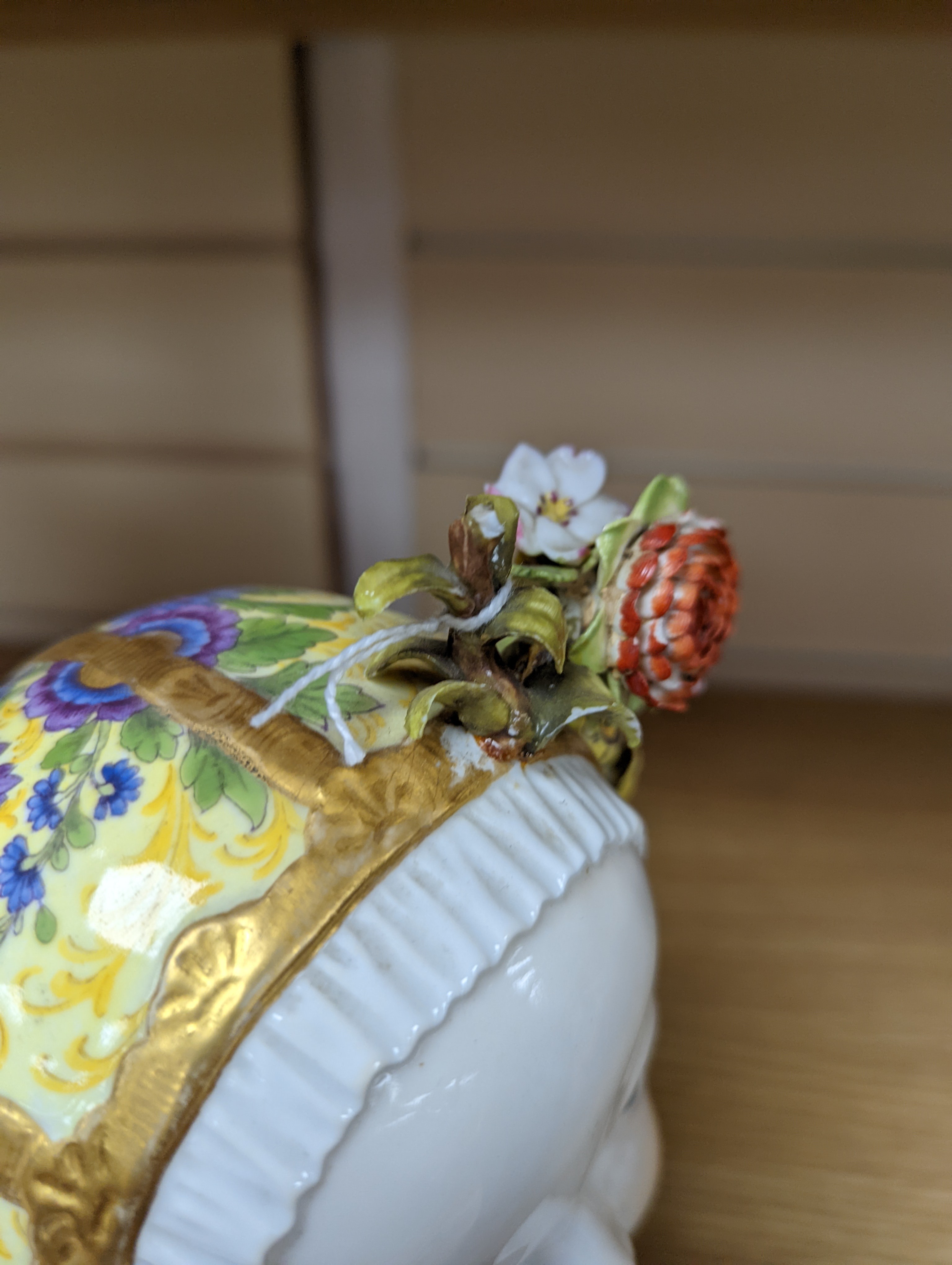 A Meissen porcelain bust of a Bourbon princess, late 19th century, 25cm